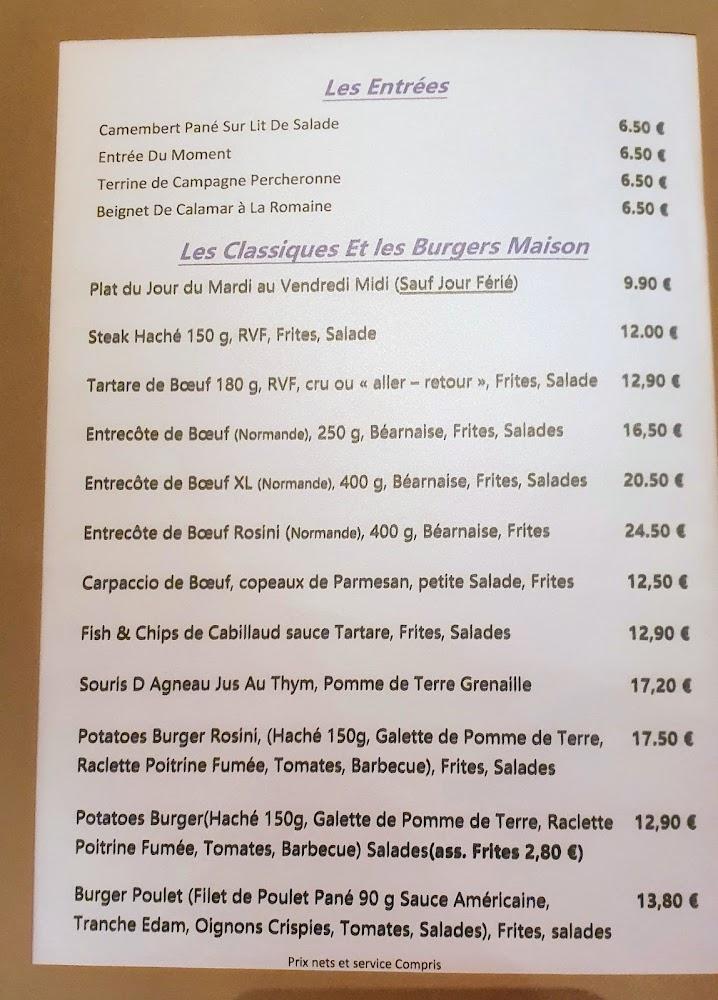 La Brasserie - Menu Image 2