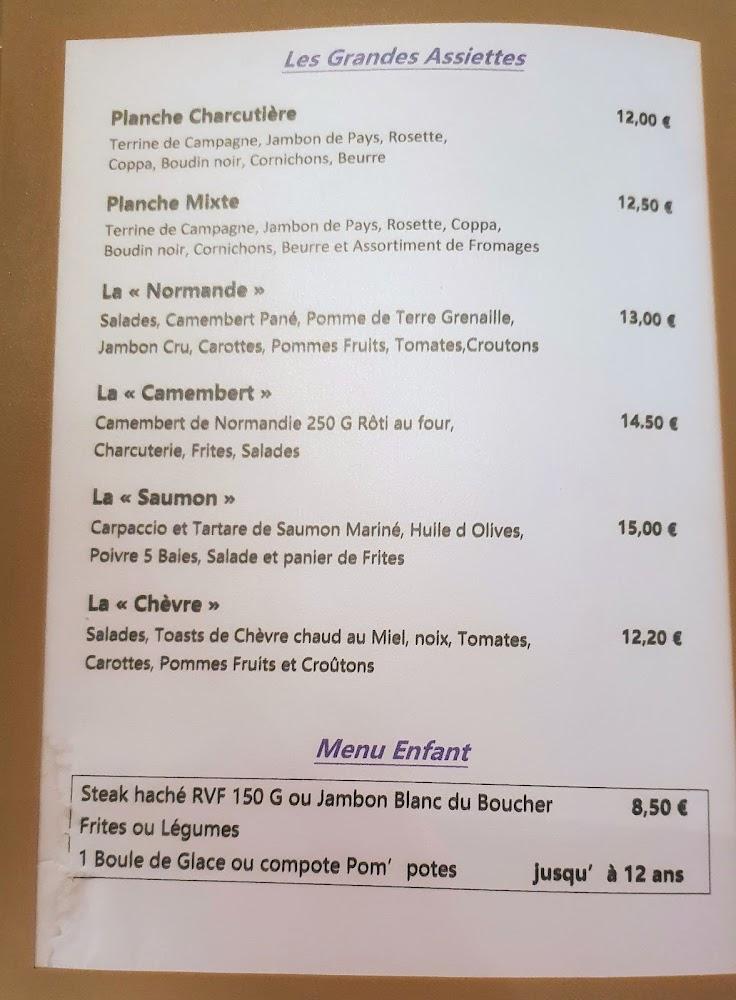 La Brasserie - Menu Image 3